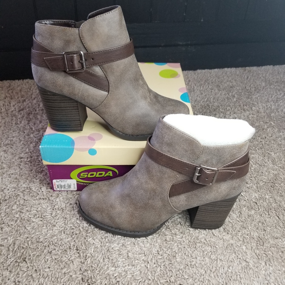 New Suede Ankle Boots